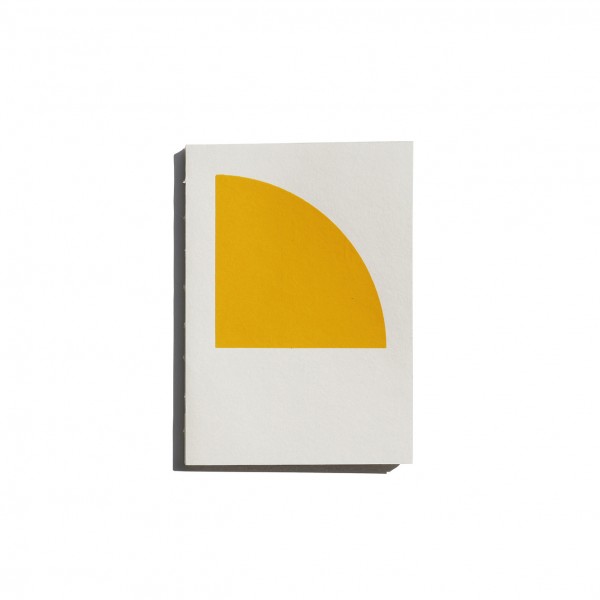 Notebook . HANJI . Yellow Quarter