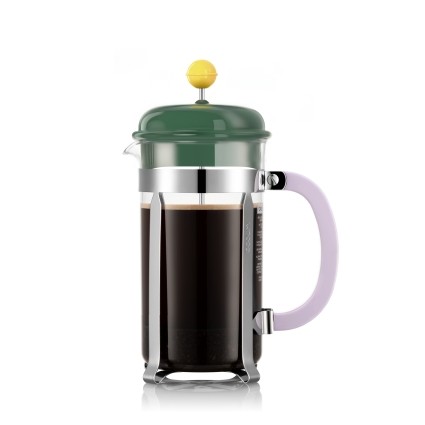 Kaffeebereiter . CAFFETTIERA . grün