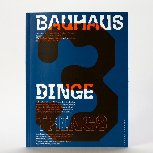 DINGE . Bauhaus Zeitschrift Nr. 3