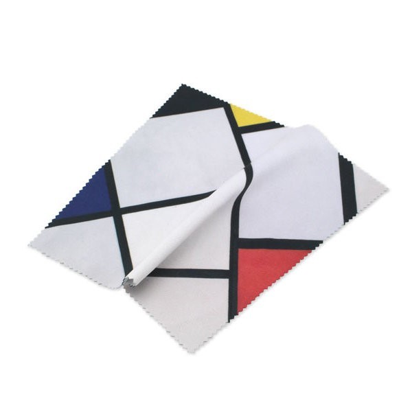 Glasses cleaning cloth. LANZFELD . Mondrian Rhombus Composition