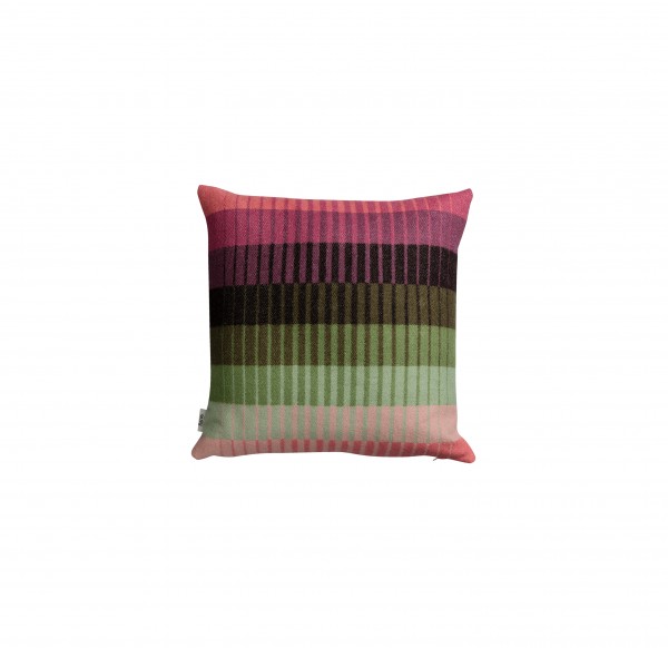Kissen . ASMUND . Gradient pink green
